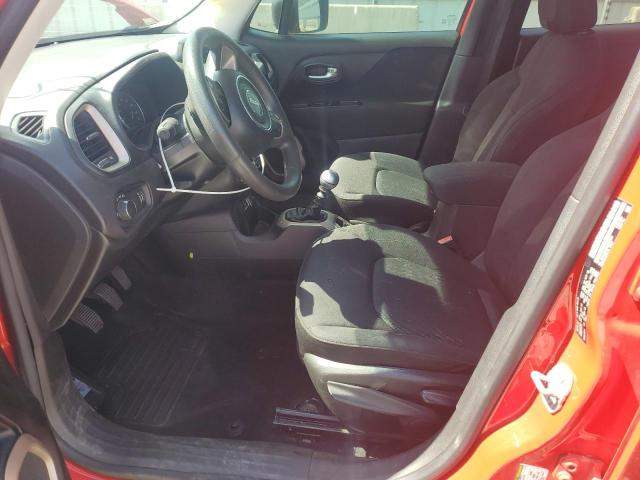 ZACCJAAW5GPD60825 - 2016 JEEP RENEGADE SPORT RED photo 7