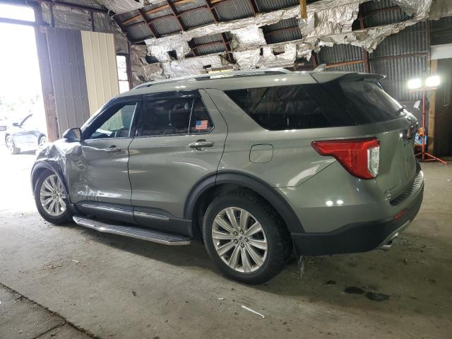 1FMSK8FH3LGA42586 - 2020 FORD EXPLORER LIMITED Grau Foto 2