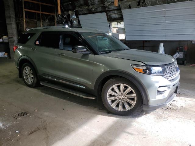 1FMSK8FH3LGA42586 - 2020 FORD EXPLORER LIMITED Grau Foto 4