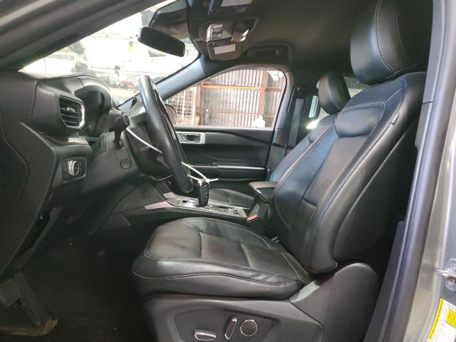 1FMSK8FH3LGA42586 - 2020 FORD EXPLORER LIMITED Grau Foto 7