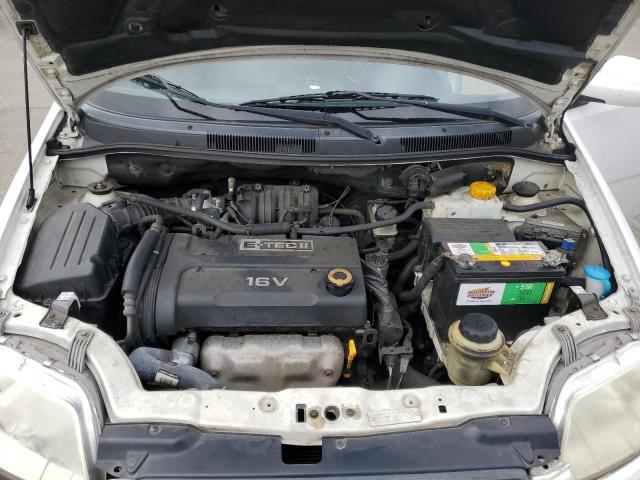 KL1TD66618B115391 - 2008 CHEVROLET AVEO BASE Սպիտակ լուսանկար 12