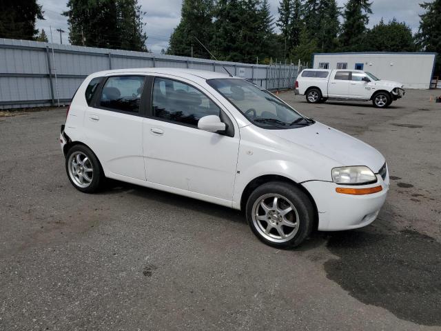 KL1TD66618B115391 - 2008 CHEVROLET AVEO BASE Սպիտակ լուսանկար 4