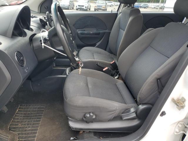 KL1TD66618B115391 - 2008 CHEVROLET AVEO BASE Սպիտակ լուսանկար 7