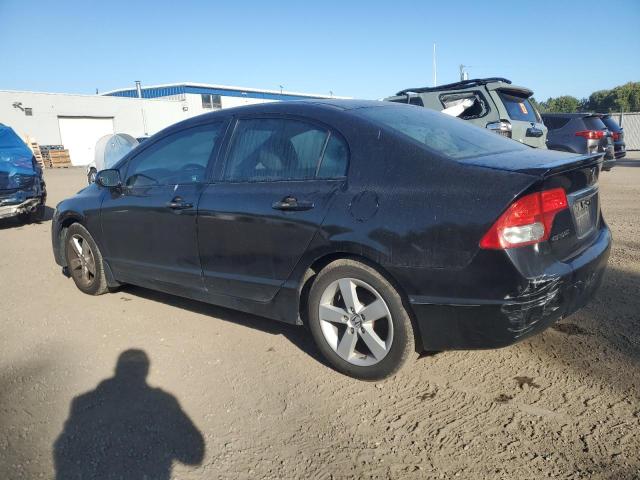 2HGFA1F02AH004134 - 2010 HONDA CIVIC EXL BLACK photo 2