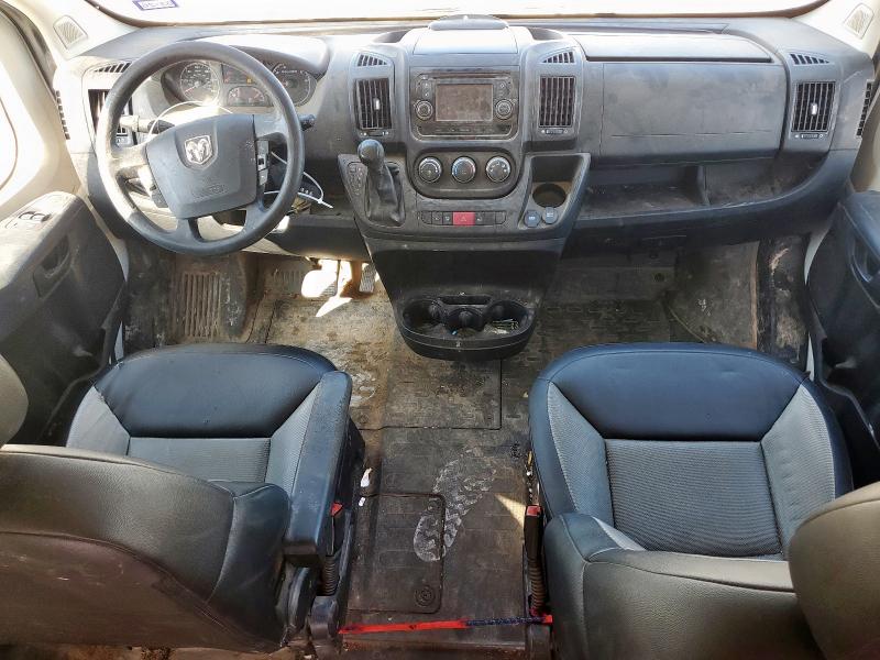 3C6TRVCGXHE502288 - 2017 RAM PROMASTER 2500 HIGH WHITE photo 8