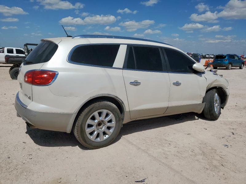5GAKRBED7BJ222779 - 2011 BUICK ENCLAVE CXL WHITE photo 3
