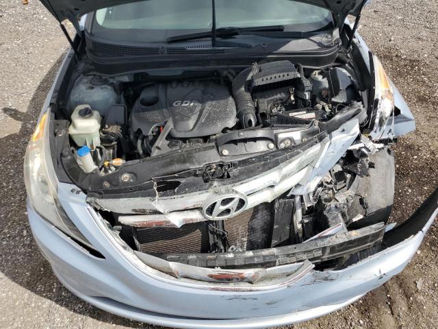 5NPEC4AC9CH425625 - 2012 HYUNDAI SONATA SE SILVER photo 11