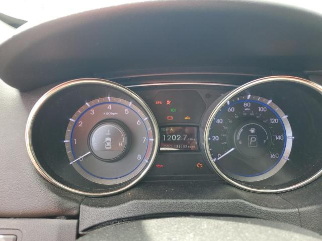 5NPEC4AC9CH425625 - 2012 HYUNDAI SONATA SE SILVER photo 9