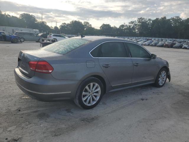 1VWCP7A30DC070738 - 2013 VOLKSWAGEN PASSAT SEL Сұр фото 3