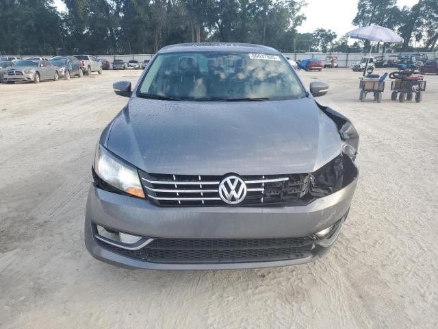 1VWCP7A30DC070738 - 2013 VOLKSWAGEN PASSAT SEL Сұр фото 5