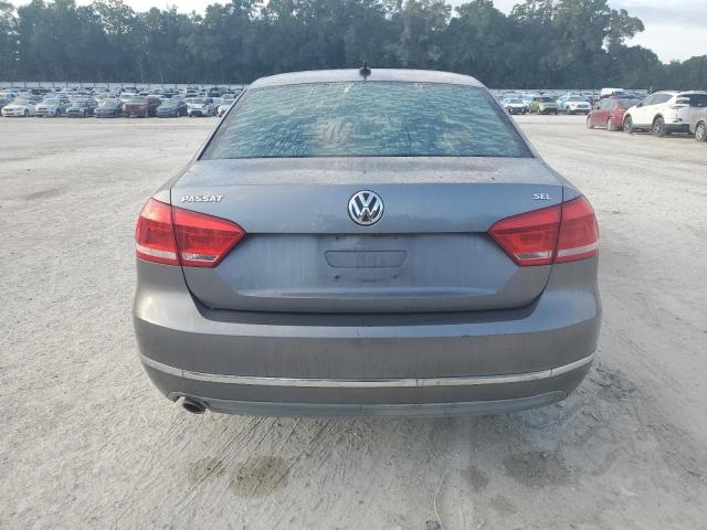 1VWCP7A30DC070738 - 2013 VOLKSWAGEN PASSAT SEL Сұр фото 6