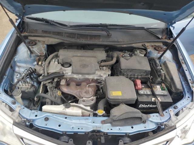 4T4BF1FK3DR308706 - 2013 TOYOTA CAMRY L BLUE photo 11