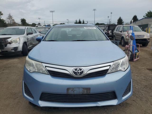 4T4BF1FK3DR308706 - 2013 TOYOTA CAMRY L BLUE photo 5
