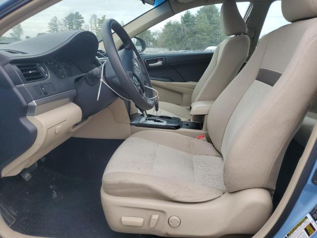 4T4BF1FK3DR308706 - 2013 TOYOTA CAMRY L BLUE photo 7