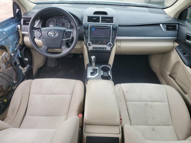 4T4BF1FK3DR308706 - 2013 TOYOTA CAMRY L BLUE photo 8