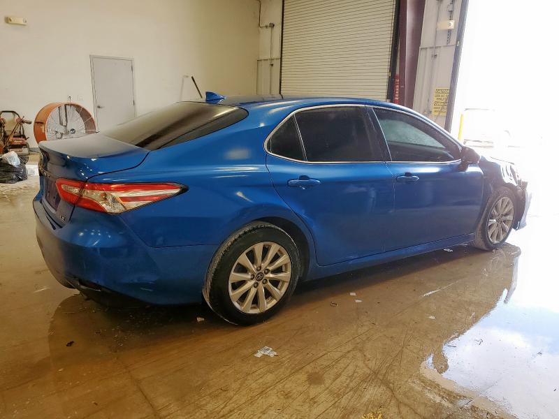 4T1B11HK3KU178736 - 2019 TOYOTA CAMRY L ლურჯი ფოტო 3