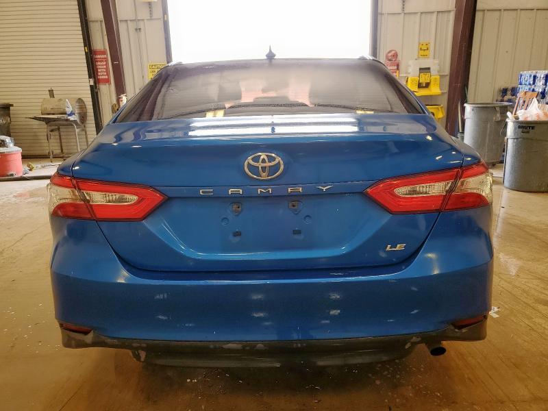 4T1B11HK3KU178736 - 2019 TOYOTA CAMRY L ლურჯი ფოტო 6