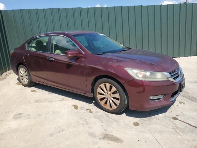 1HGCR2F82DA232726 - 2013 HONDA ACCORD EXL BURGUNDY photo 4