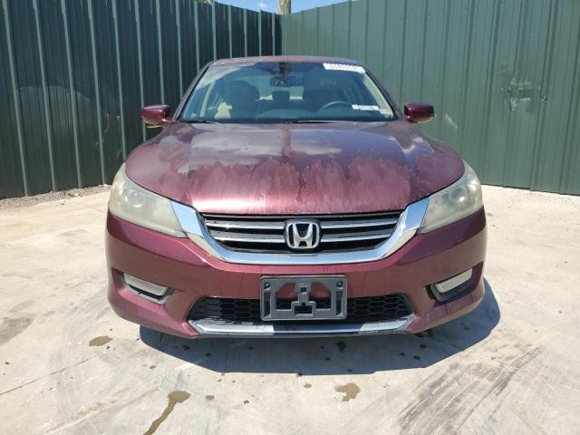 1HGCR2F82DA232726 - 2013 HONDA ACCORD EXL BURGUNDY photo 5