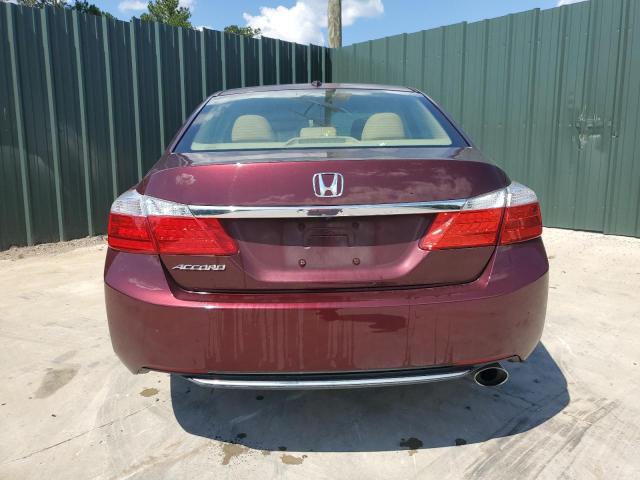 1HGCR2F82DA232726 - 2013 HONDA ACCORD EXL BURGUNDY photo 6