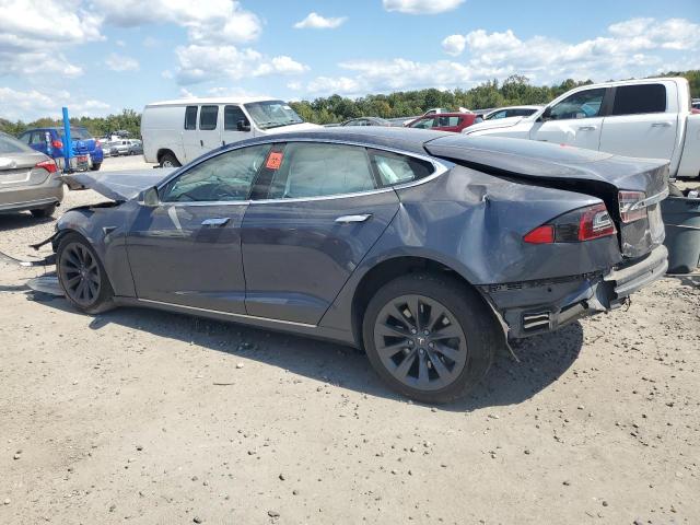 5YJSA1E23MF423765 - 2021 TESLA MODEL S Grau Foto 2
