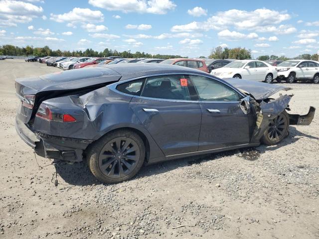 5YJSA1E23MF423765 - 2021 TESLA MODEL S Grau Foto 3