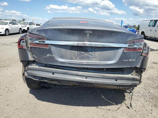5YJSA1E23MF423765 - 2021 TESLA MODEL S Grau Foto 6
