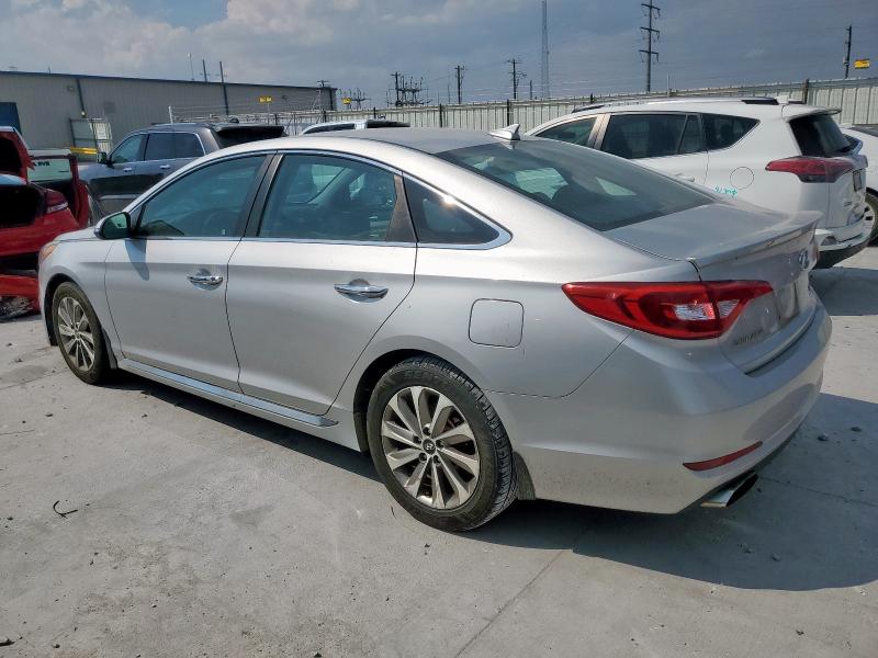 5NPE34AF1GH424159 - 2016 HYUNDAI SONATA SPORT SILVER photo 2