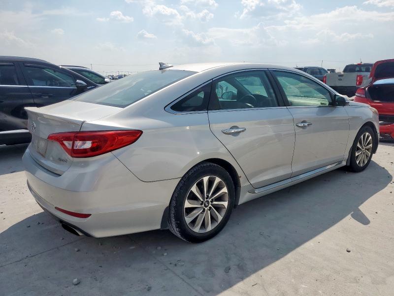 5NPE34AF1GH424159 - 2016 HYUNDAI SONATA SPORT SILVER photo 3