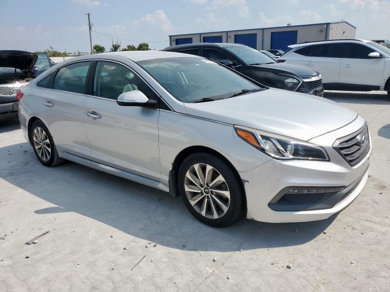 5NPE34AF1GH424159 - 2016 HYUNDAI SONATA SPORT SILVER photo 4