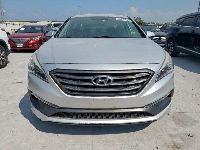 5NPE34AF1GH424159 - 2016 HYUNDAI SONATA SPORT SILVER photo 5
