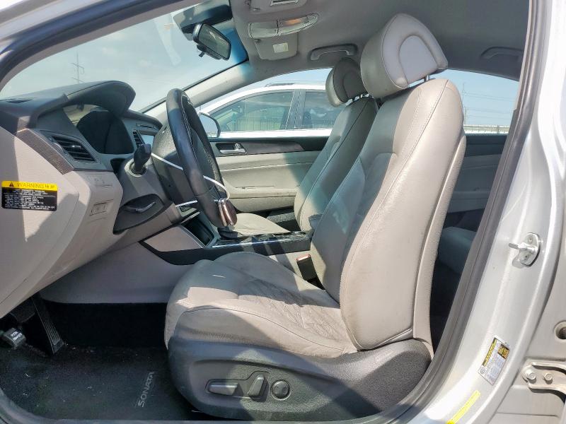 5NPE34AF1GH424159 - 2016 HYUNDAI SONATA SPORT SILVER photo 7