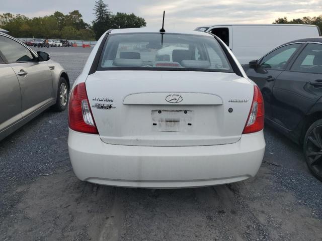 KMHCN4AC0BU607828 - 2011 HYUNDAI ACCENT GLS თეთრი ფოტო 6
