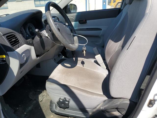 KMHCN4AC0BU607828 - 2011 HYUNDAI ACCENT GLS თეთრი ფოტო 7