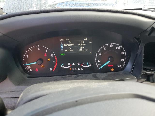 1FM5K8AW9NNA03373 - 2022 FORD EXPLORER POLICE INTERCEPTOR Siyah fotoğraf 9