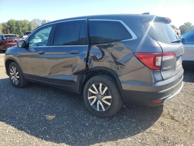 5FNYF6H56MB037727 - 2021 HONDA PILOT EXL GRAY photo 2