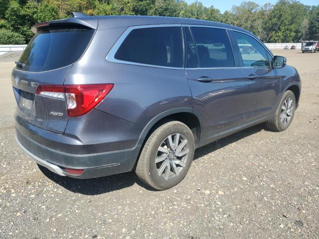 5FNYF6H56MB037727 - 2021 HONDA PILOT EXL GRAY photo 3