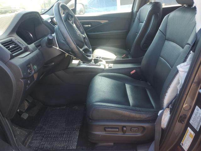 5FNYF6H56MB037727 - 2021 HONDA PILOT EXL GRAY photo 7