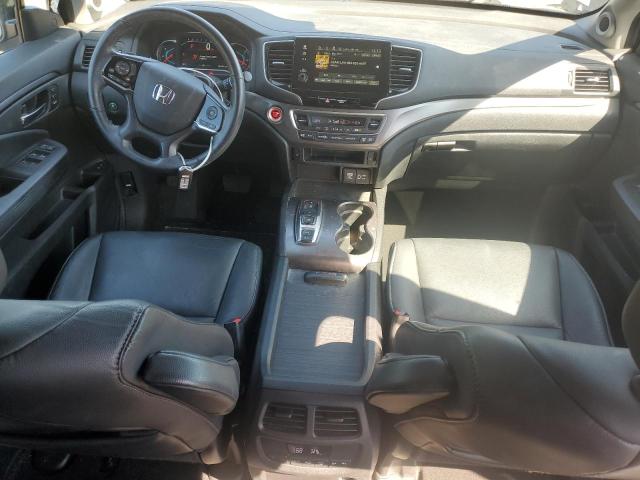 5FNYF6H56MB037727 - 2021 HONDA PILOT EXL GRAY photo 8