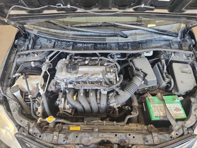 2T1BU4EE0CC769682 - 2012 TOYOTA COROLLA BASE BLACK photo 11