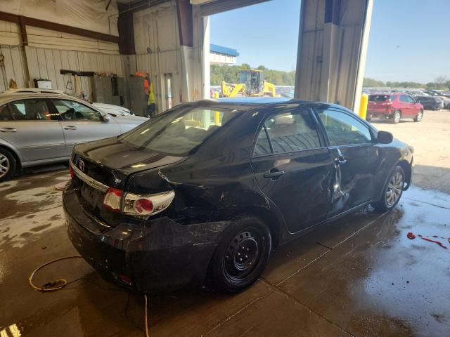 2T1BU4EE0CC769682 - 2012 TOYOTA COROLLA BASE BLACK photo 3