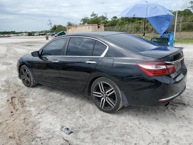 1HGCR2F54GA035244 - 2016 HONDA ACCORD SPORT BLACK photo 4