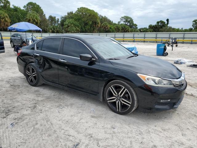 1HGCR2F54GA035244 - 2016 HONDA ACCORD SPORT BLACK photo 7