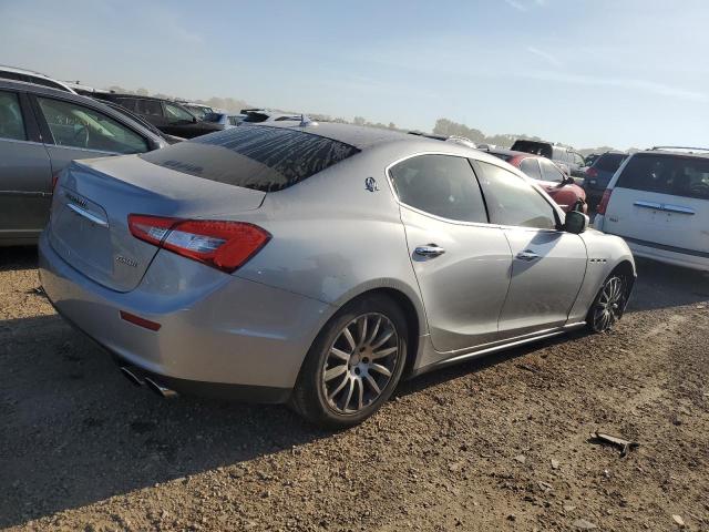 ZAM57RTA7E1090383 - 2014 MASERATI GHIBLI S SILVER photo 3