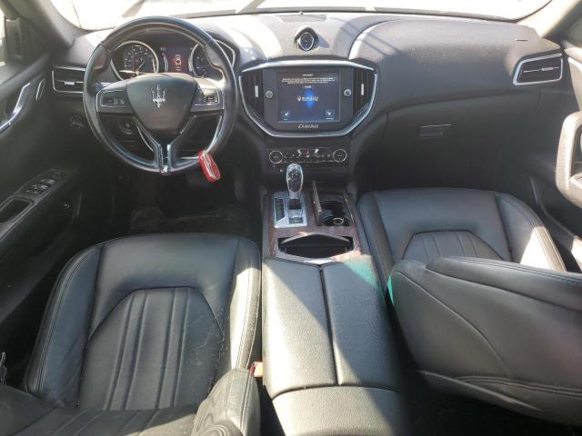 ZAM57RTA7E1090383 - 2014 MASERATI GHIBLI S SILVER photo 8