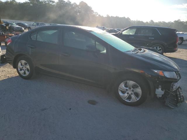 2HGFB2F5XDH526402 - 2013 HONDA CIVIC LX BLACK photo 4