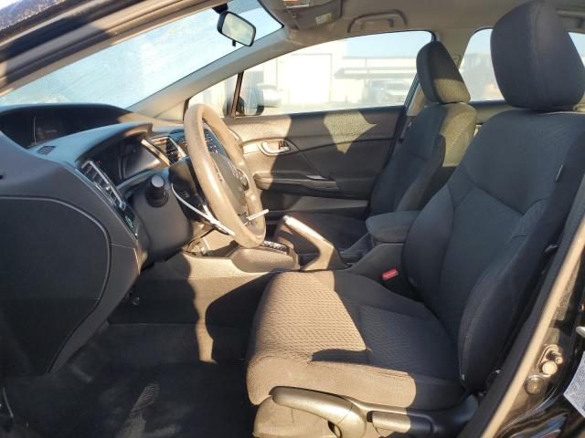 2HGFB2F5XDH526402 - 2013 HONDA CIVIC LX BLACK photo 7
