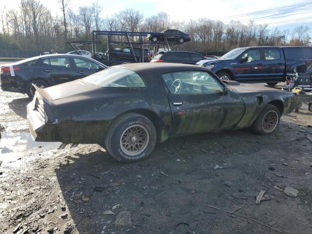 2W87K9N146292 - 1979 PONTIAC FIREBIRD BLACK photo 3