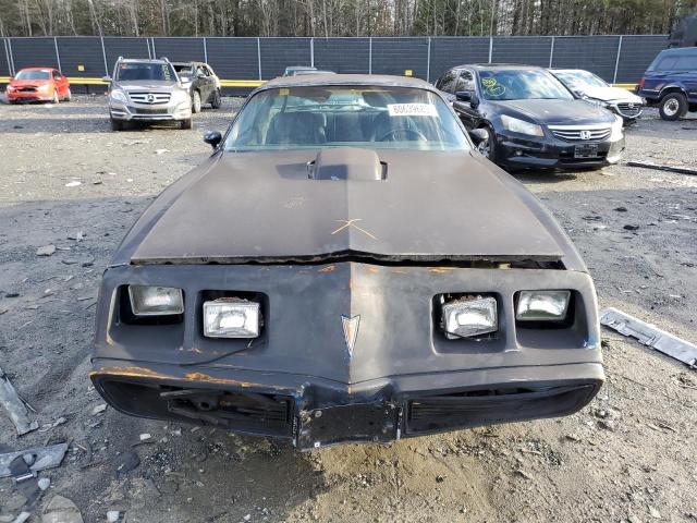 2W87K9N146292 - 1979 PONTIAC FIREBIRD BLACK photo 5