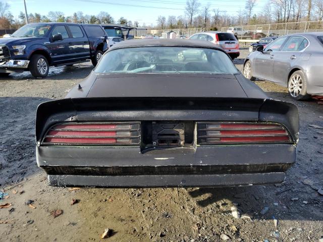 2W87K9N146292 - 1979 PONTIAC FIREBIRD BLACK photo 6